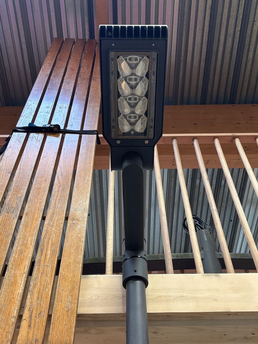 Lampen: 1x Industrielle LED Aussenleuchte, Strassenlampe, Laterne – Gebraucht aus Winterthur von ReUse_Baumarkt 2