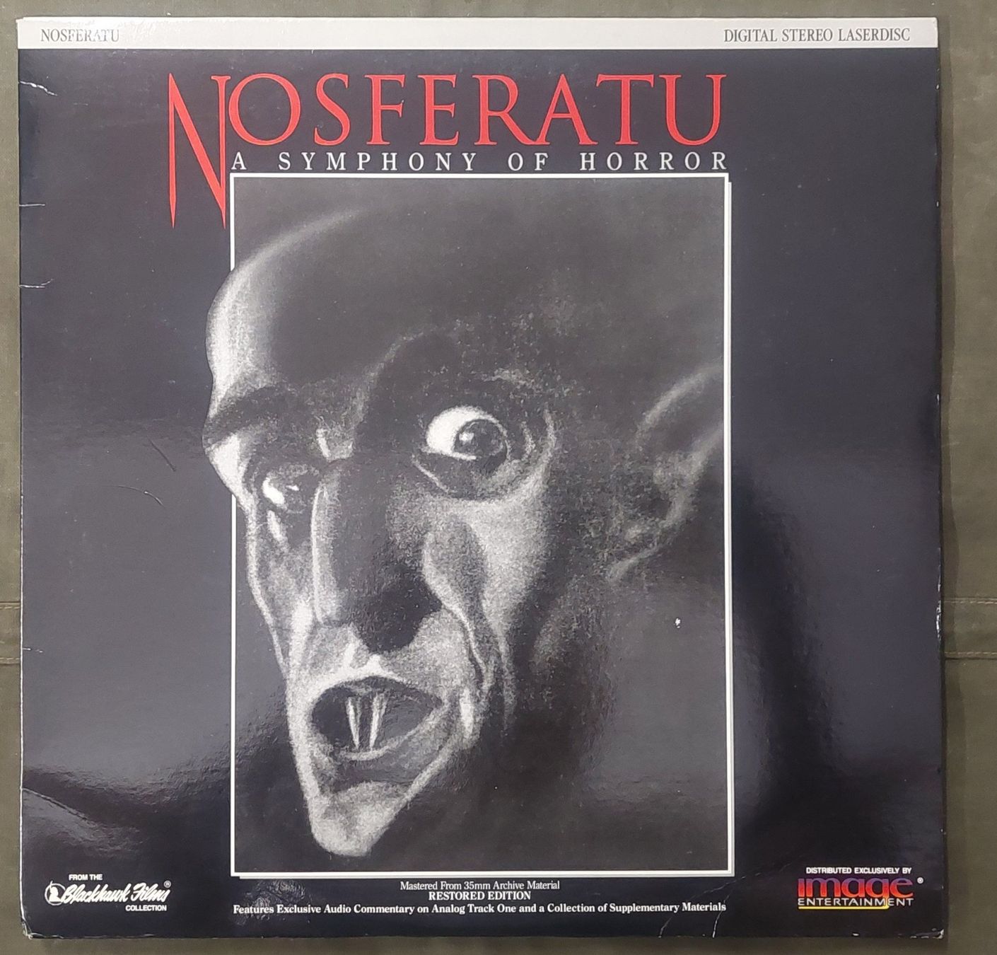 Tous les DVDs: Laserdisc NTSC Horror, lot de 3 discs – D'occasion à Chapelle-s-Moudon par gerryp 3
