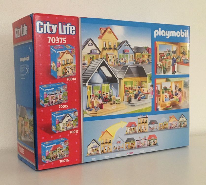Playmobil 70375 City Life - L'épicerie Complète Et Ses Personnages
