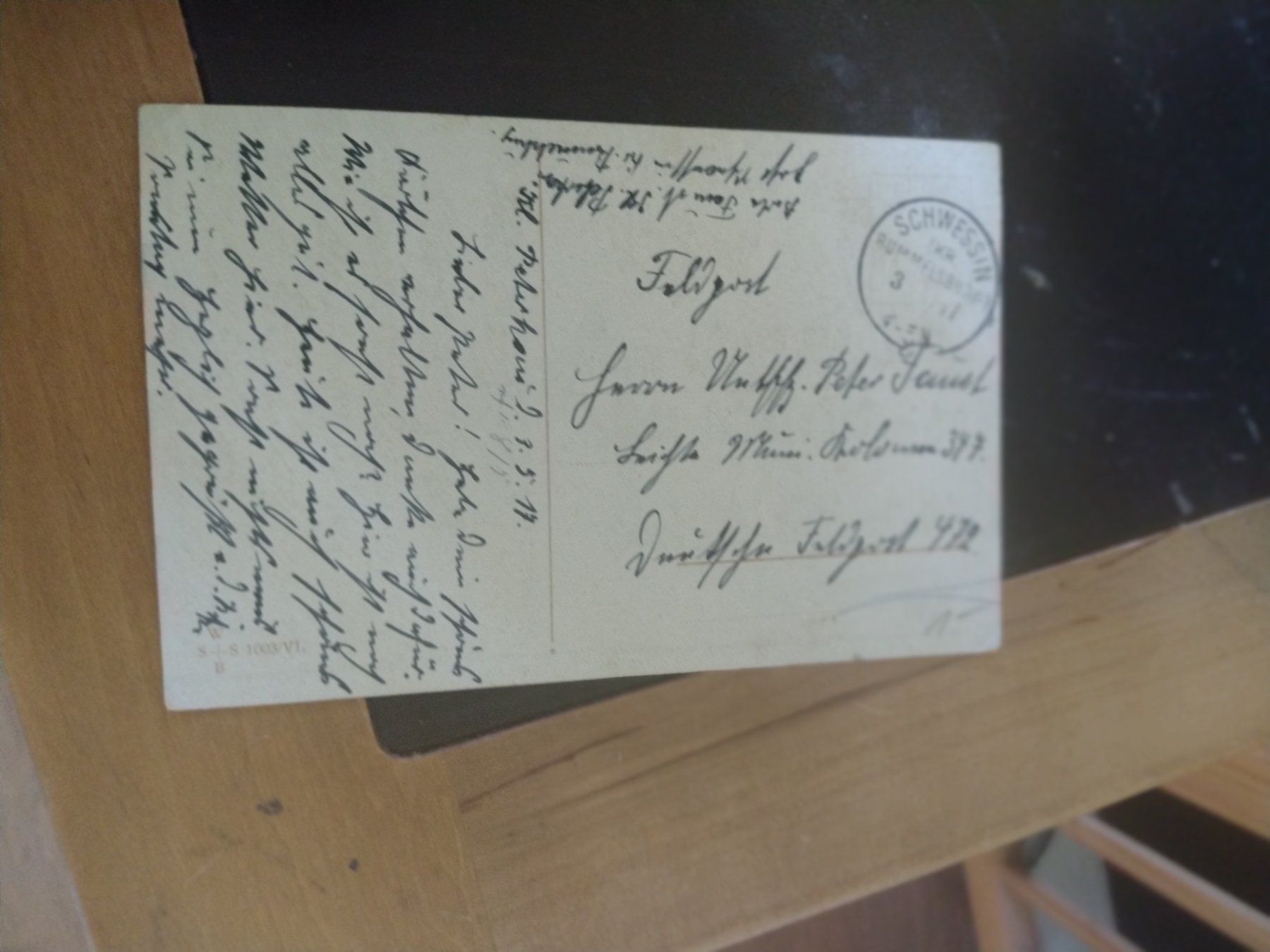 Ansichtskarten: Antike Karte 1917 – Gebraucht aus Appenzell-Steinegg von lichs 1
