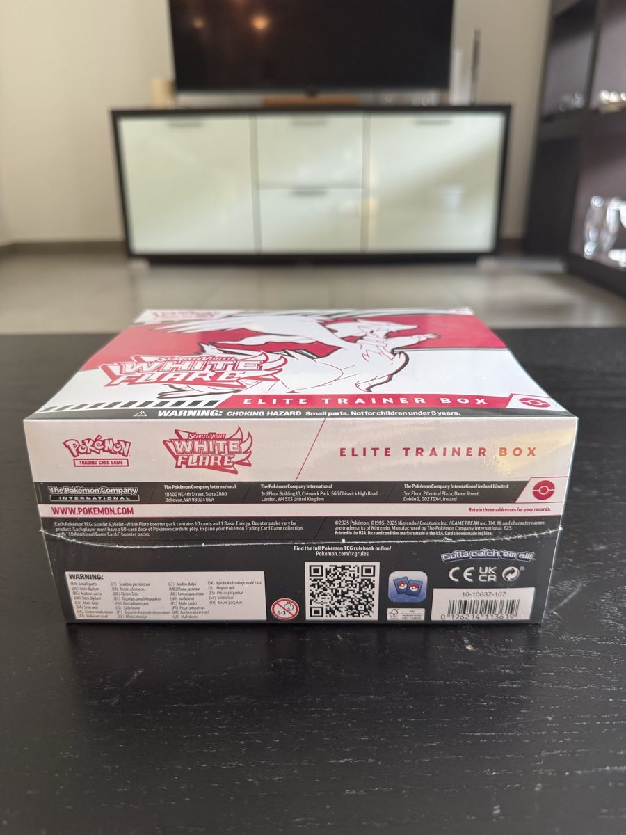 Pokémon Carte collezionabili: White Flare - Pokemon ETB -  Elite Trainer Box - Sealed - EN – Nuovo e nell'imballaggio originale da Bellinzona venduto da TheCarden 4