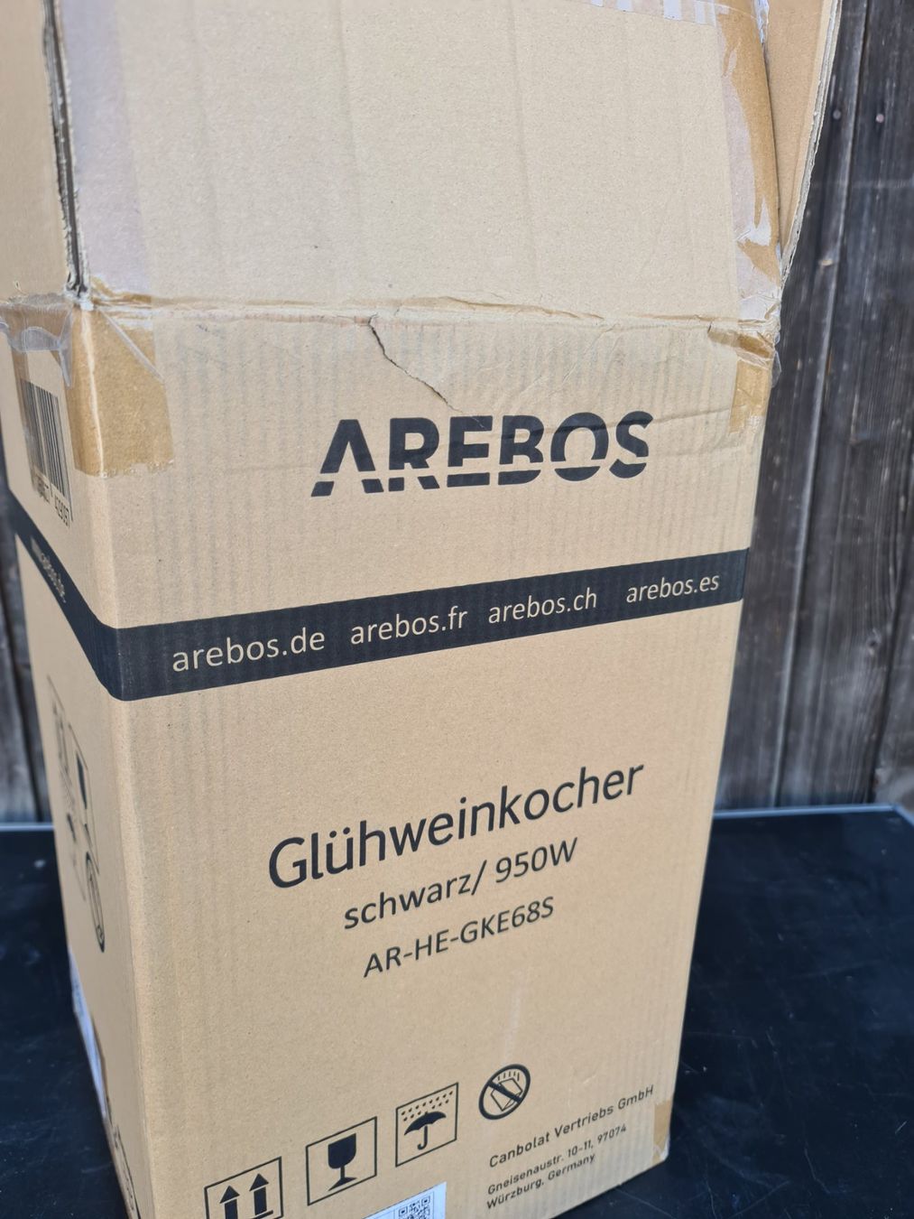 Wasserkocher: Glühweinkocher Arebos – Neu und originalverpackt aus Niederlenz von DaveDasWahnsinn 5
