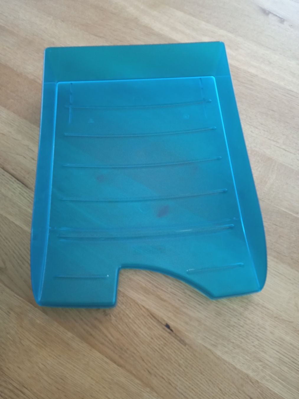 Rotho Contenitori & Simili: Briefablage PS (Polystyrol) Stapelbar DIN A4 Blau – Usato da Rothrist venduto da MaSa82