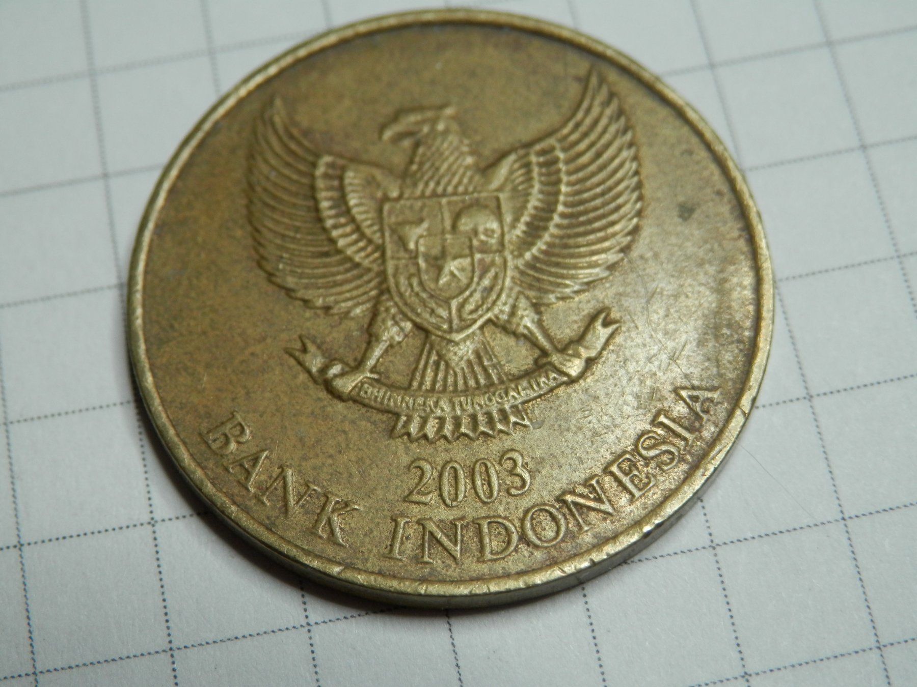 Tutti le monete: Indonesien 500 Rupiah, 2003 – Usato da Weiach venduto da weiach81