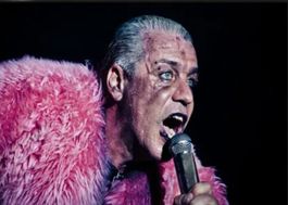 Rammstein  Frontmann Till Lindemann Leinwand 60x90cm NEU