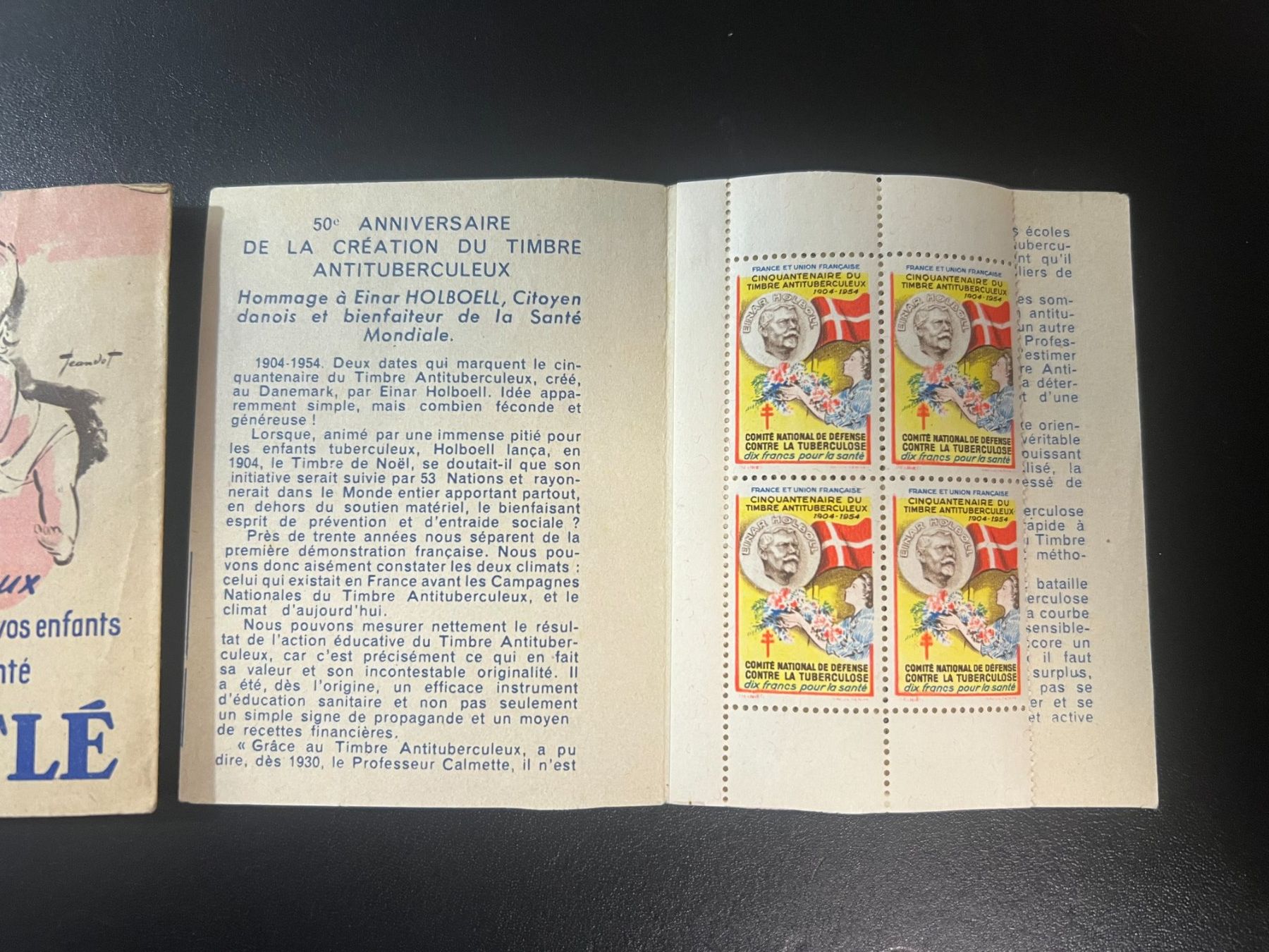 Alle Briefmarken: 2 carnets campagne tuberculose 1947 et 1957 – Gebraucht aus Lausanne von ffhoud 4