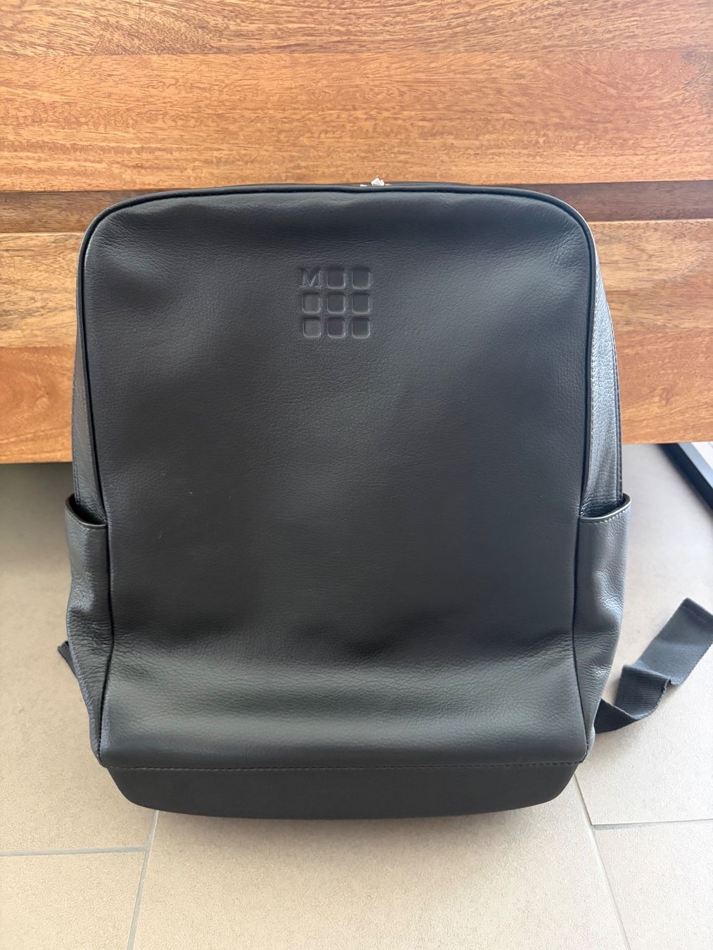 Zaini: Rucksack - Moleskine - schwarzes Leder - neu – Nuovo (secondo la descrizione) da Baar venduto da Colette18