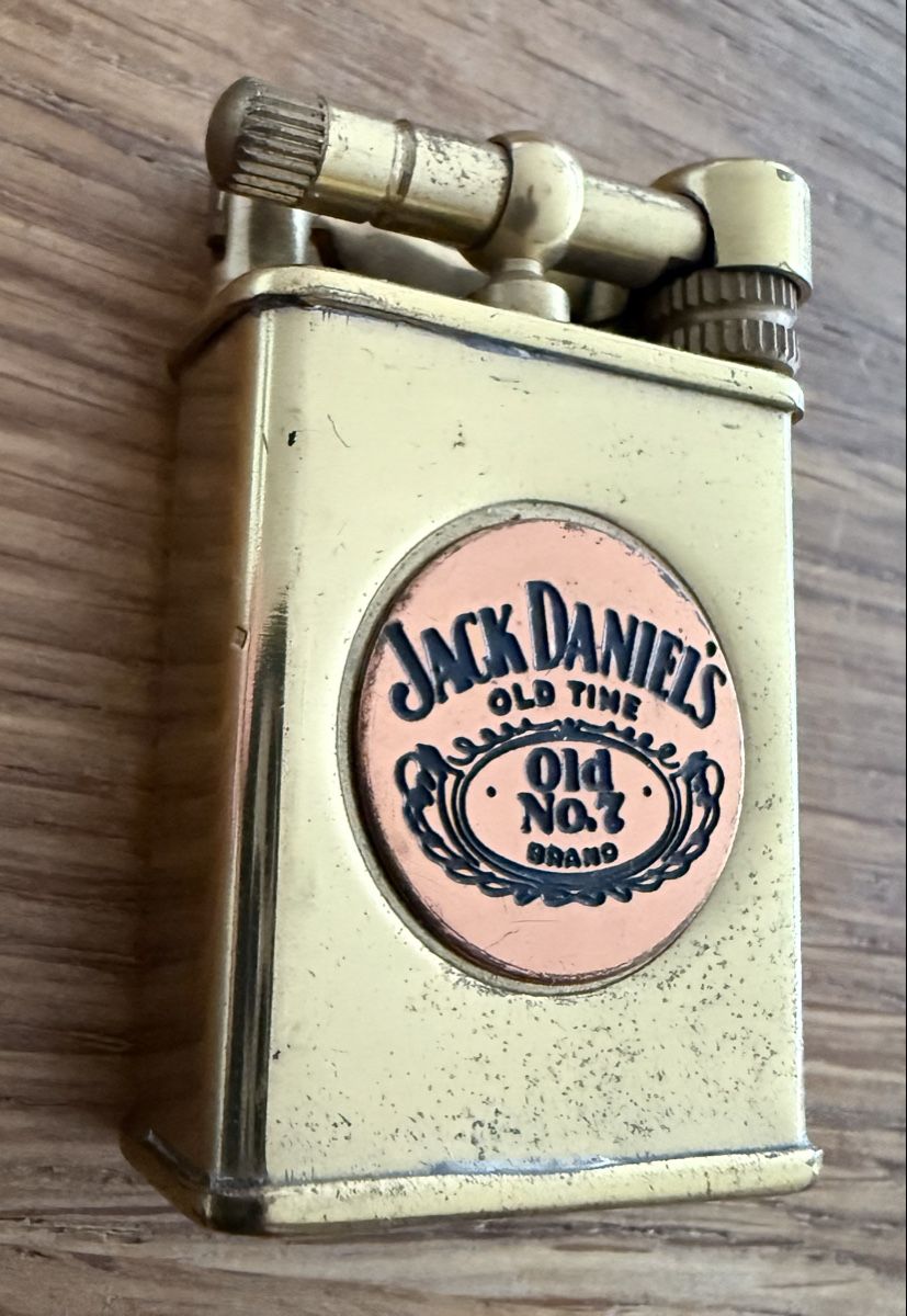 Accendini: Feuerzeug Jack Daniel's Messing Vintage  – Usato da Goldach venduto da Donpancho