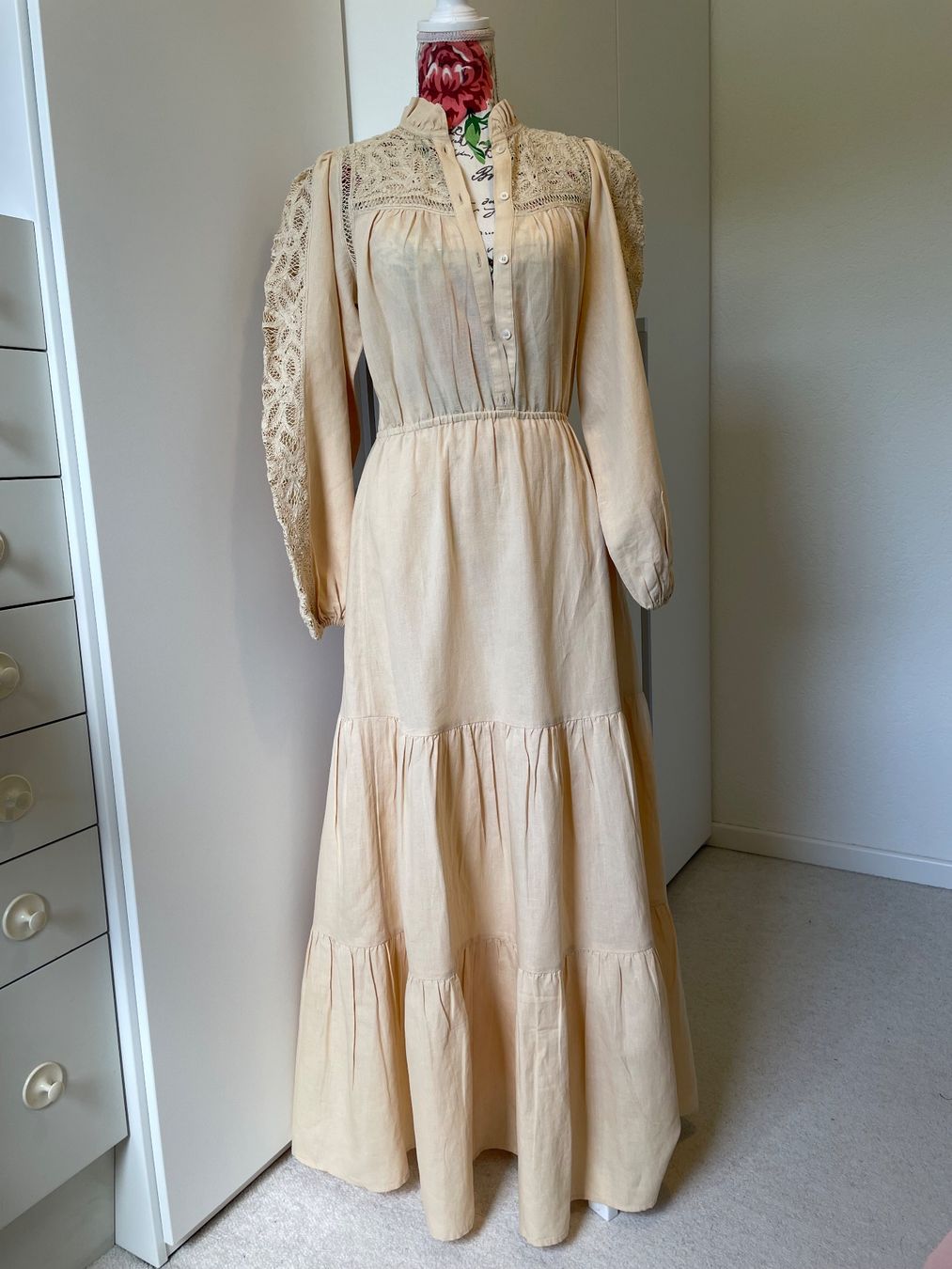 Sezane Vestiti: NEU** SEZANE Maxikleid 34/36 Cotton/ Leinen – Nuovo (secondo la descrizione) da Zürich venduto da Pamuk04