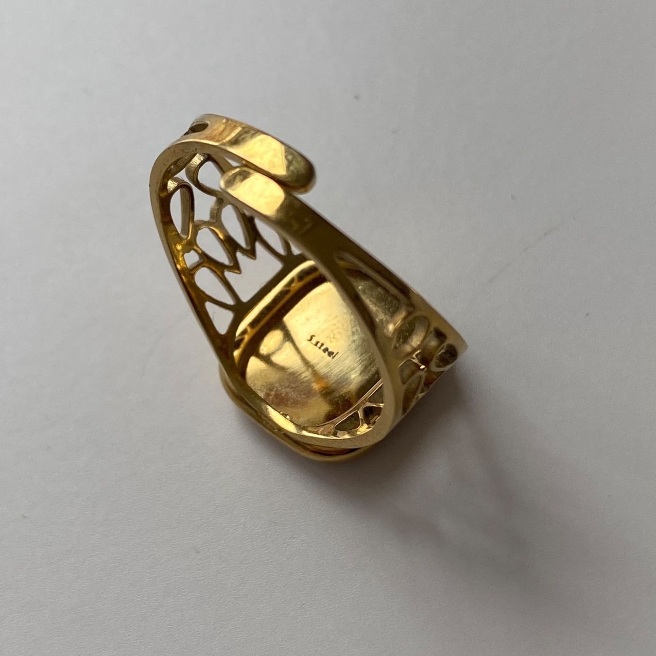 Ringe: 18KGP Labradorite Solitär Ring – Neu (gemäss Beschreibung) aus Givisiez von sgu_k58r 2