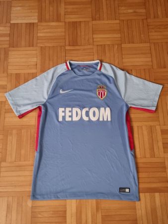 Kylian Mbappe 2017-2018 AS Monaco Auswärtstrikot