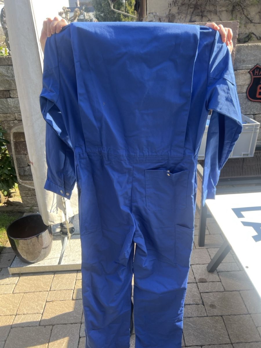 Jumpsuits: Blaue Arbeitskleidung / Overall, Grösse 46 - neu – Neu und originalverpackt aus Mellingen von Oelquelle 3