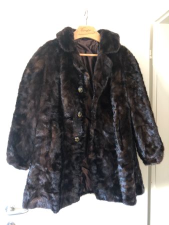 jacke pelz pelzjacke echter nerz grösse L