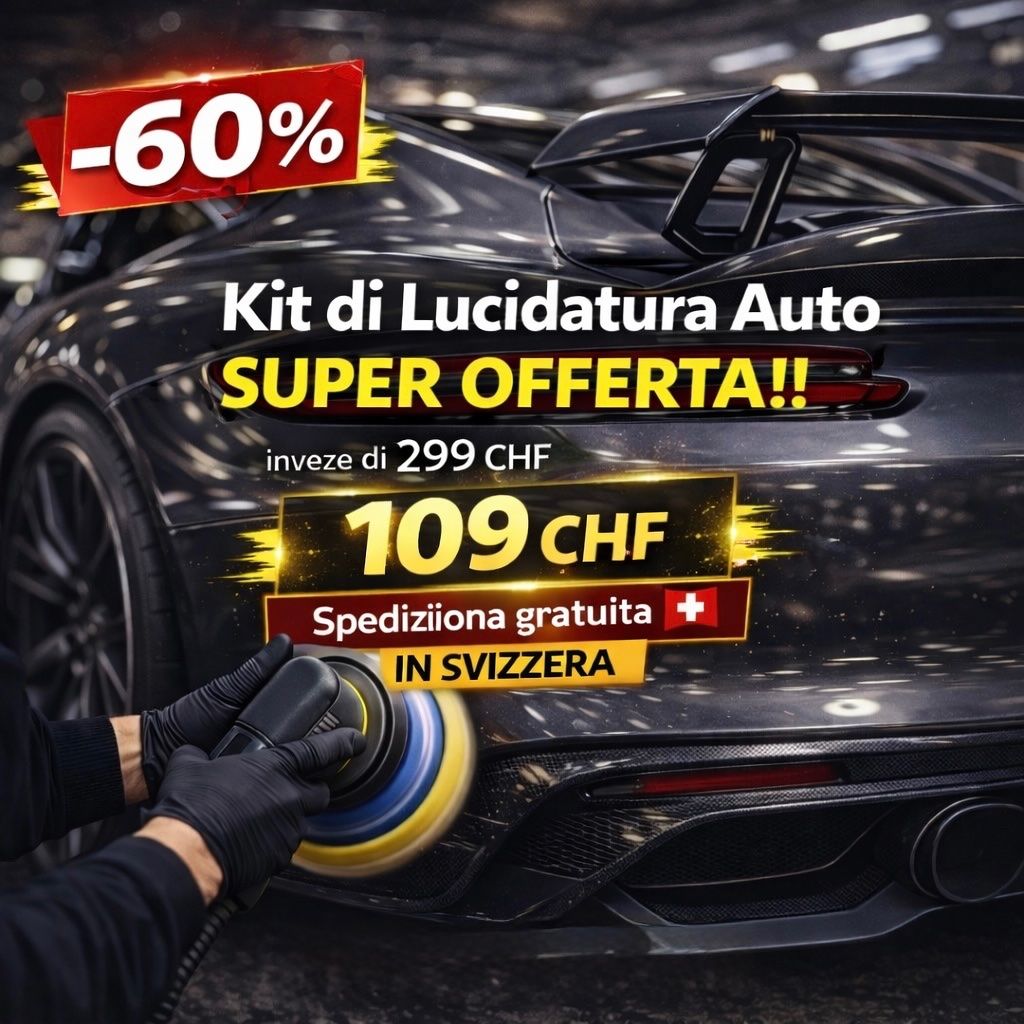 Tutti gli attrezzi: Kit LUCIDATURA PROfessionale – Nuovo e nell'imballaggio originale da Cadempino venduto da Tek.Pro.AG