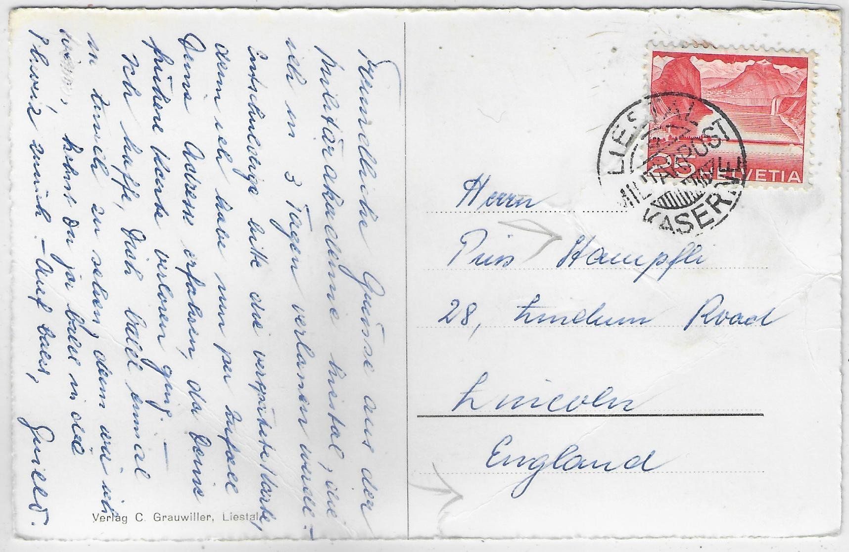 Cartes postales: Liestal - Kaserne – Défectueux à Ettingen par Kartenplanet 1