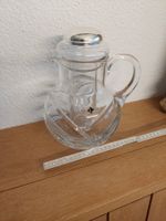 Kristallkrug mit Innenraum für Eiswürfel zweiteilig