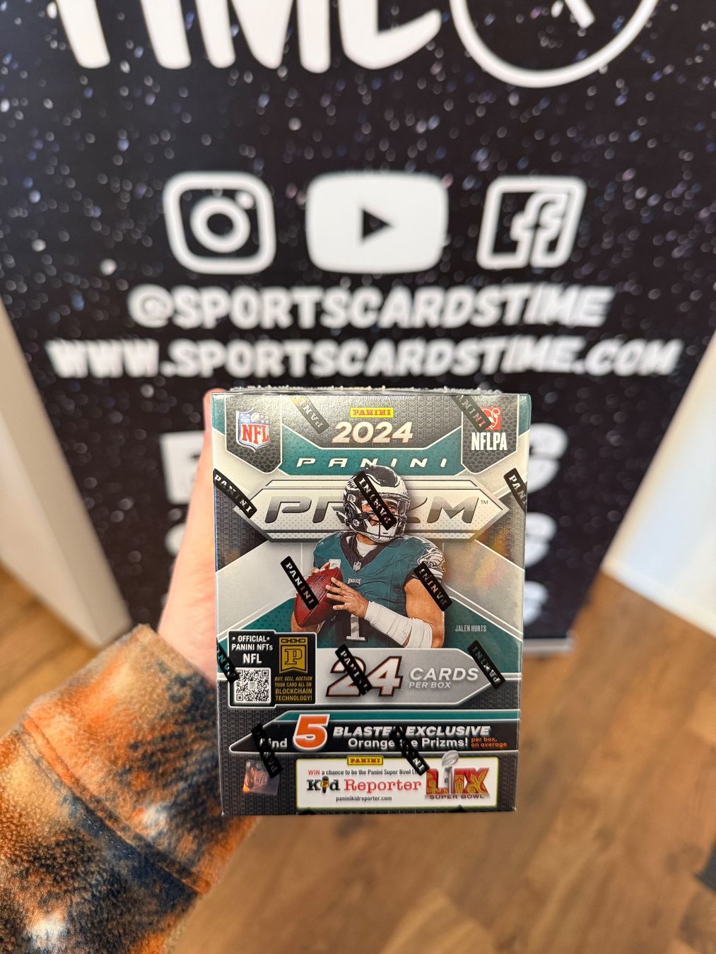 Panini Carte collezionabili: 2024 Panini Prizm Football Blaster Box – Nuovo e nell'imballaggio originale da Winterthur venduto da SportsCardsTime