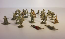 Militärfiguren zu Modelleisenbahn H0