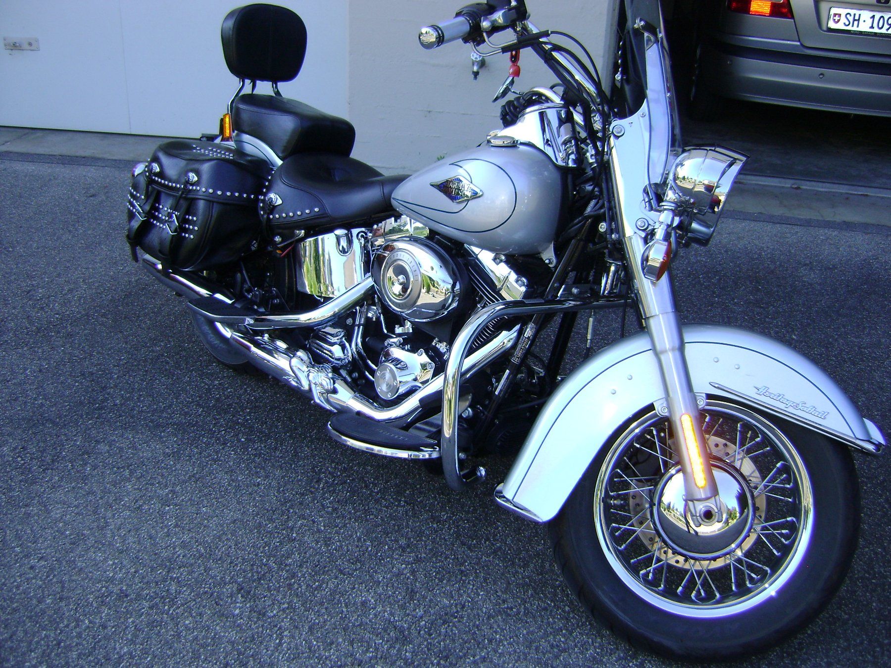 Harley-Davidson Chopper: Harley Davidson FLSTC – Usato da Schaffhausen venduto da KOLUMBIEN22 4