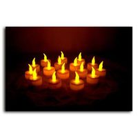 +16 Stk LED Teelicht / Flammenlose Elekt