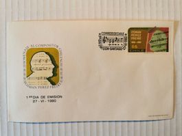 FDC Chile - Homenaje a Osman Pérez 1980