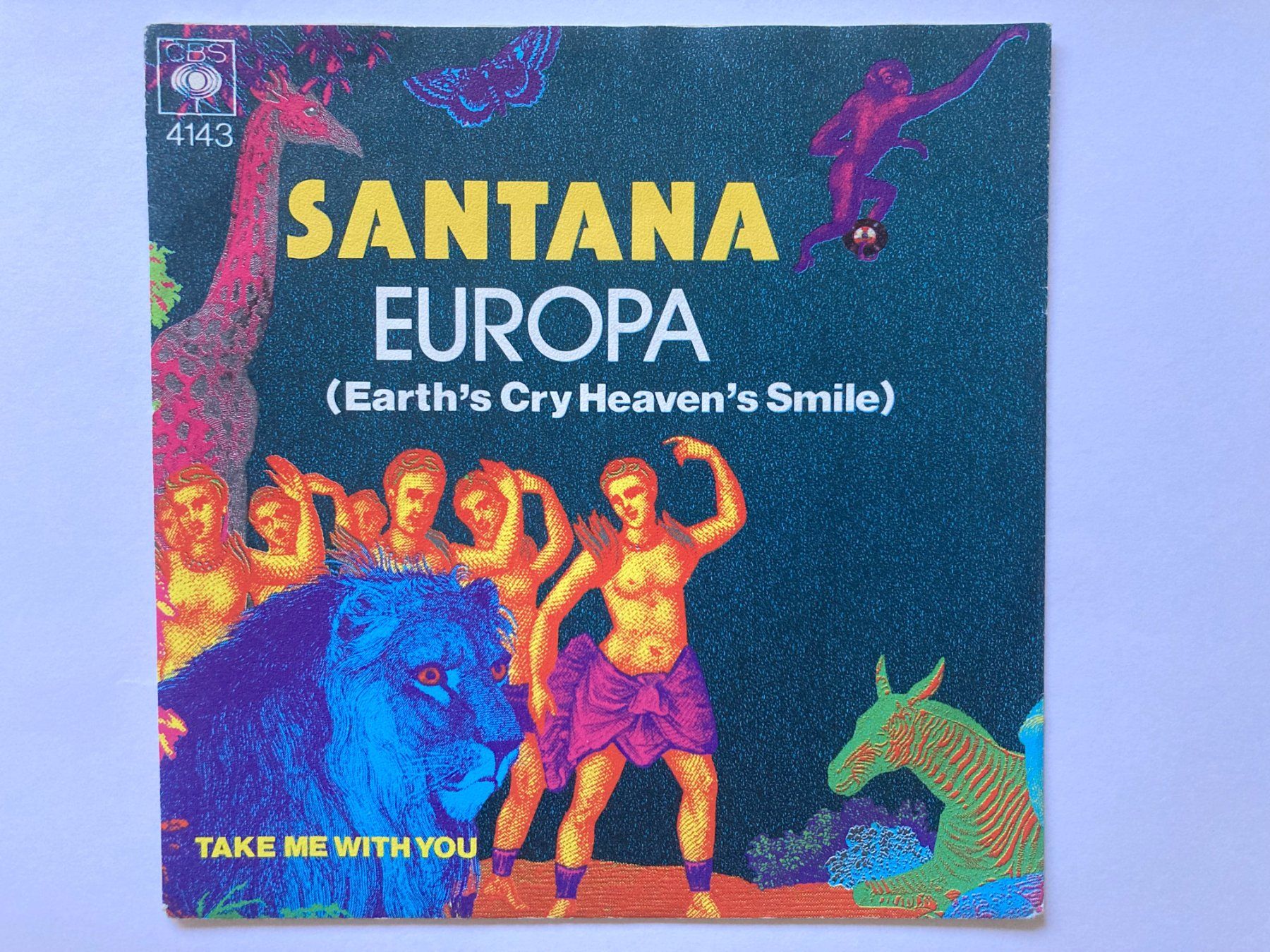 Dischi in vinile: SANTANA - EUROPA – Usato da Bottens venduto da hotter-than-hell