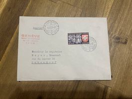 Schweiz Sonderbrief 1939 Genf