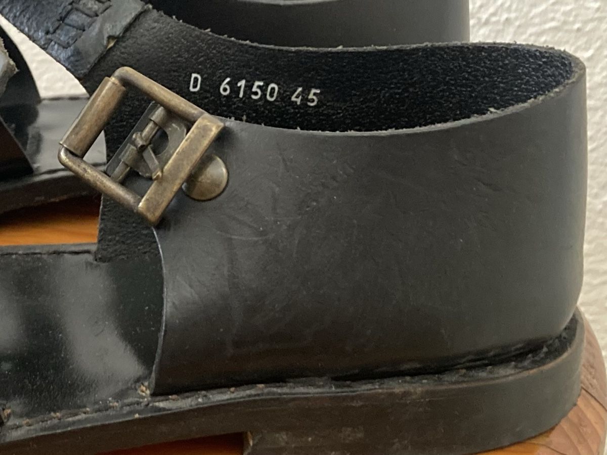 Herrenschuhe: Herren Leder Sandalen EU 45 – Gebraucht aus Zürich von eat_sw7c 2