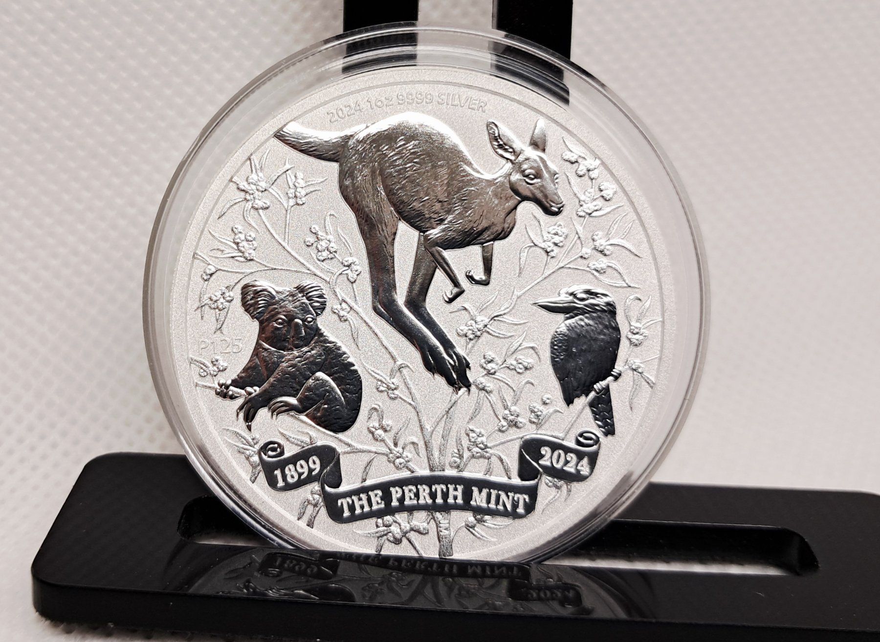 Tutti le monete: 1 OZ Silber Australia " the perth mint" 2024 – Nuovo e nell'imballaggio originale da Weinfelden venduto da shopping-island