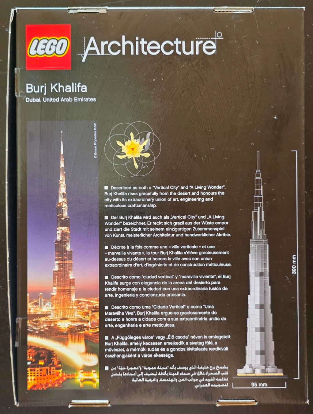Lego Kit di costruzioni: Lego Architecture 21031 Burj Khalifa – Usato da Sommeri venduto da Skywalker9206 1