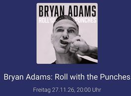 2x Tickets Bryan Adams ZH 27.11.2026 Sitzplatz Kat. 2