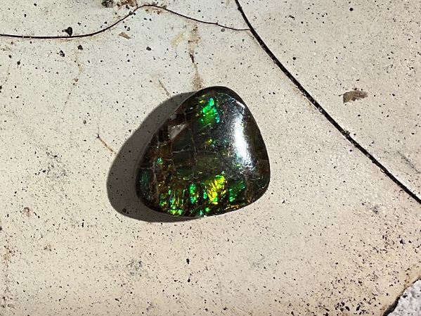 Edelsteine: Natürliche, wunderschöne Ammolit Doublette – Neu (gemäss Beschreibung) aus luzern von Alpendorf1 2