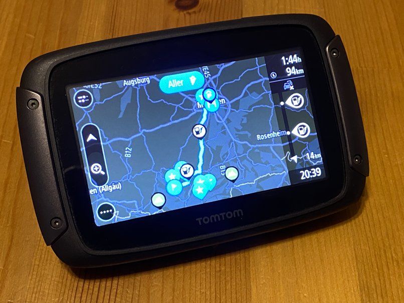 Tomtom Navigatori: GPS Tomtom Rider 550 – Usato da Prangins venduto da Timband