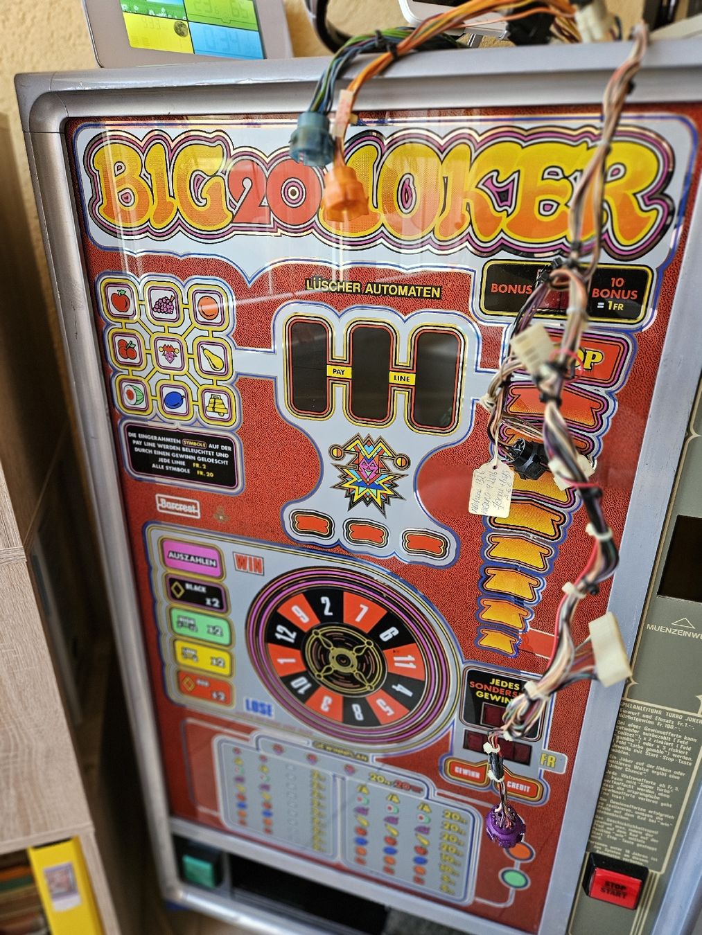 Slot Machine: Big 20 Joker Scheibe mit leben / Bastler – Usato da Gibswil venduto da Dapi 9