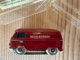 Eheim, rares VW Schieneninspektionsf.,rot H0 OVP