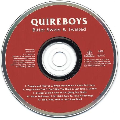 CDs: Quireboys – Bitter Sweet & Twisted - Vergriffen! - c – D'occasion à Brittnau par Zibu 2