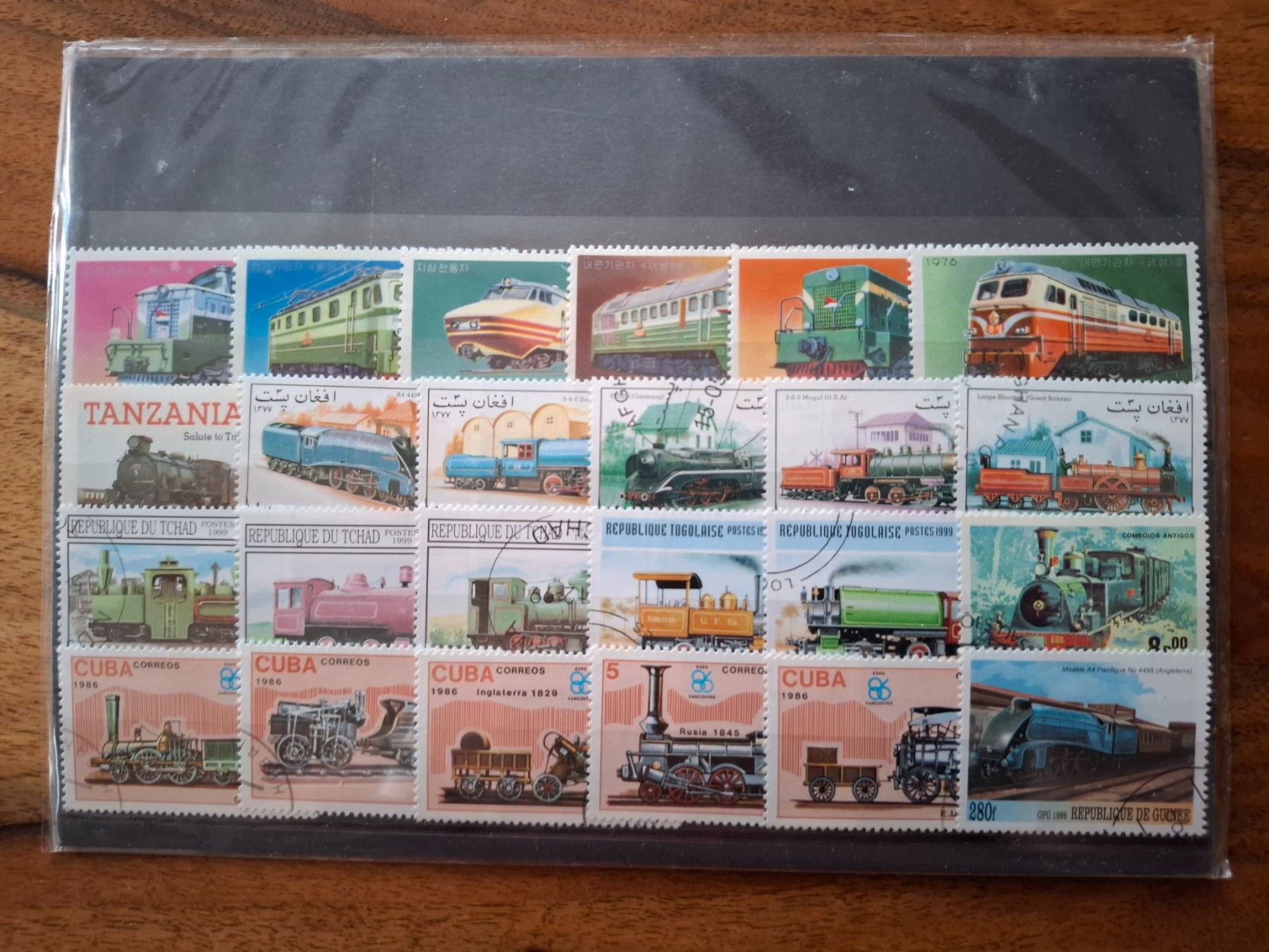 Alle Briefmarken: Eisenbahn Briefmarken – Gebraucht aus Marthalen von Loewe59