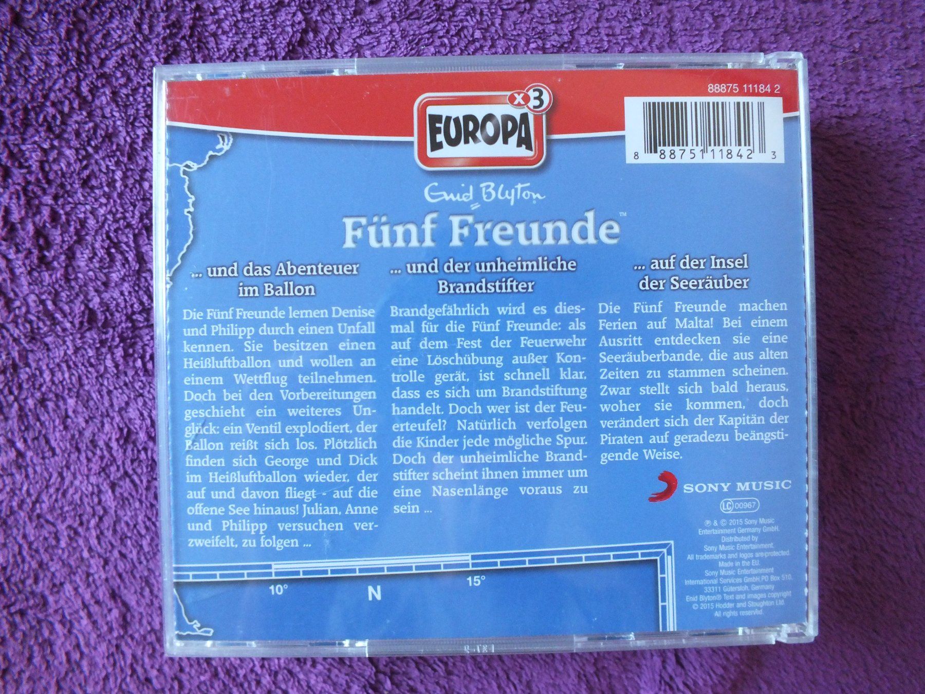 CDs: 9 - Fünf Freunde - Hörspiel - CD´s – Gebraucht aus Müllheim Dorf von Seeeule01 6