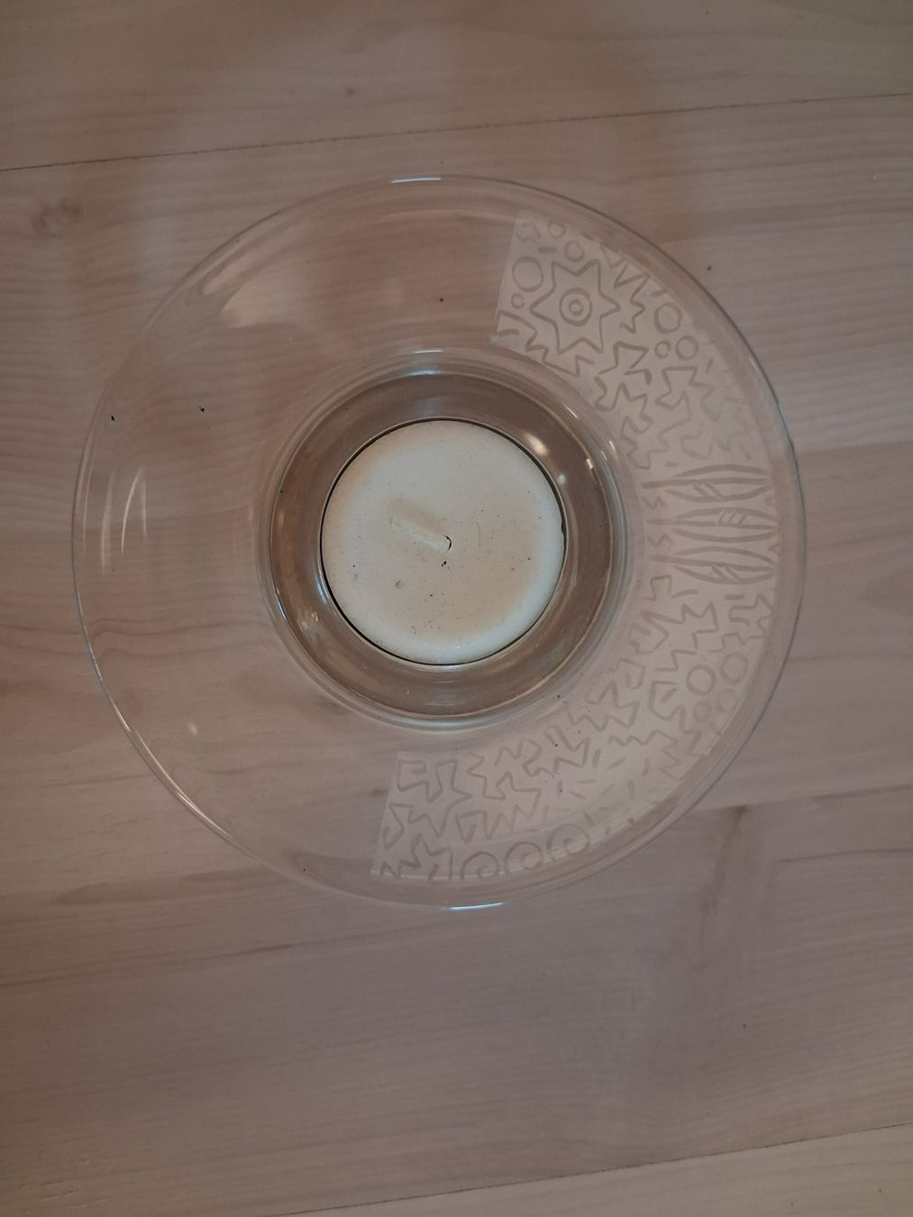 Bougeoirs: TEELICHTHALTER GLAS MIT MUSTER – Neuf (Voir description) à langnau par Santos1411