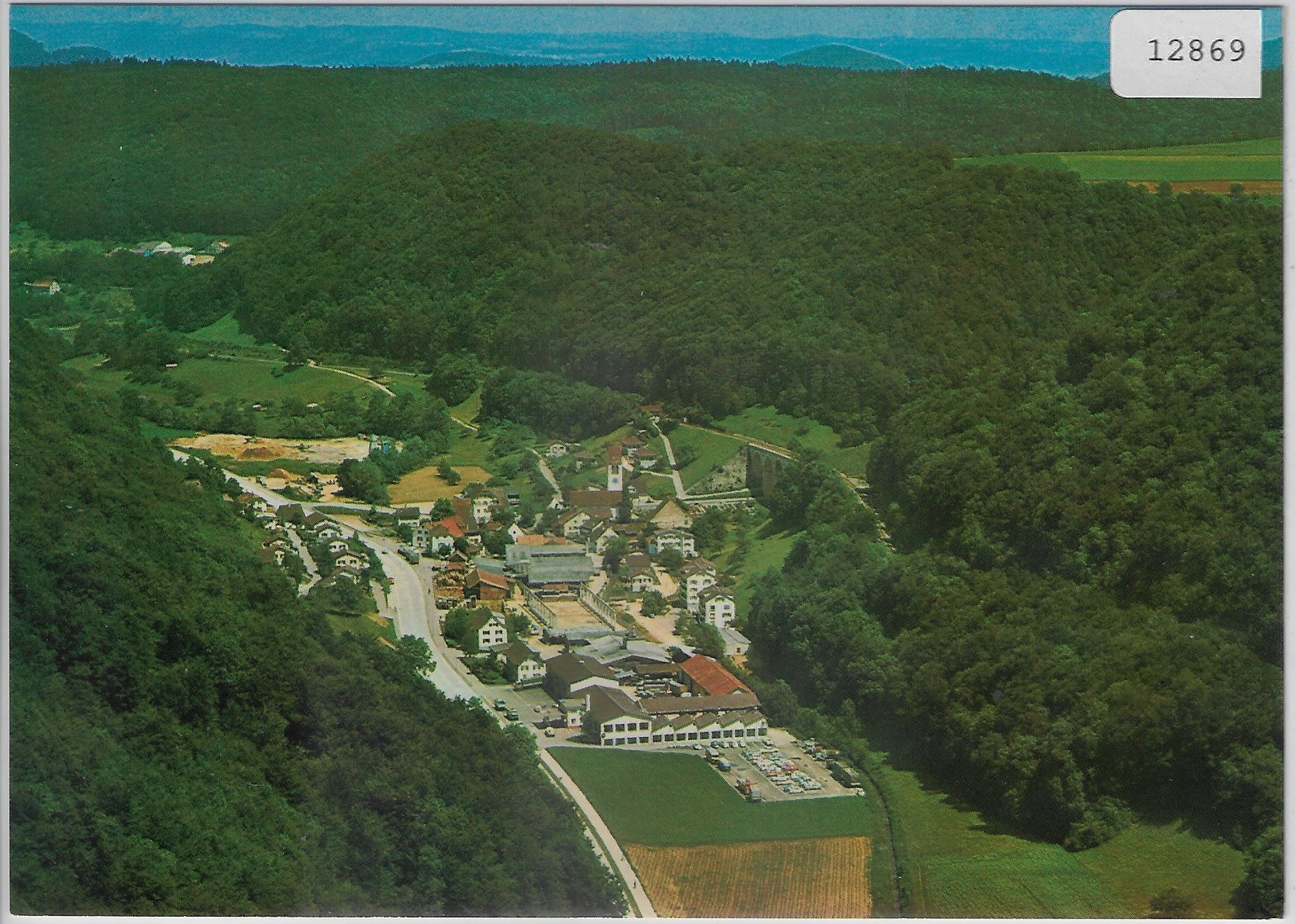 Cartoline postali: Flugaufnahme Rümlingen BL – Antico da Ettingen venduto da Kartenplanet