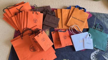 Exklusive Designer Papiertragetaschen - Top Zustand!