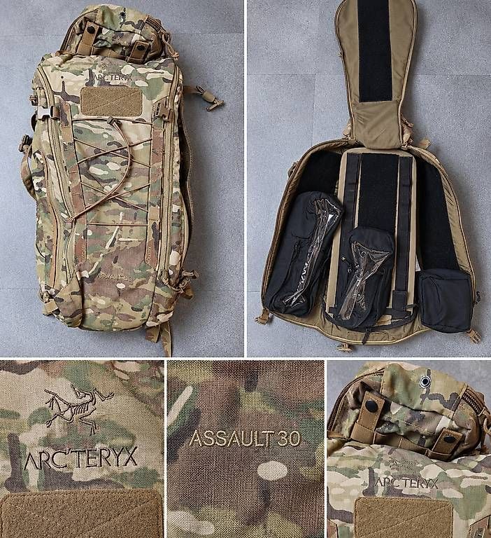 Arcteryx Zaini: Arc'teryx LEAF Assault Pack 30 in Multicam – Usato da Rothenfluh venduto da BushOps