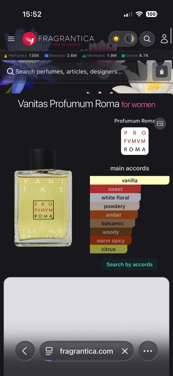 Profumi & Eau de Toilette: Vanitas Profumum Roma, 2 ml – Usato da Sursee venduto da nst_czk2 1