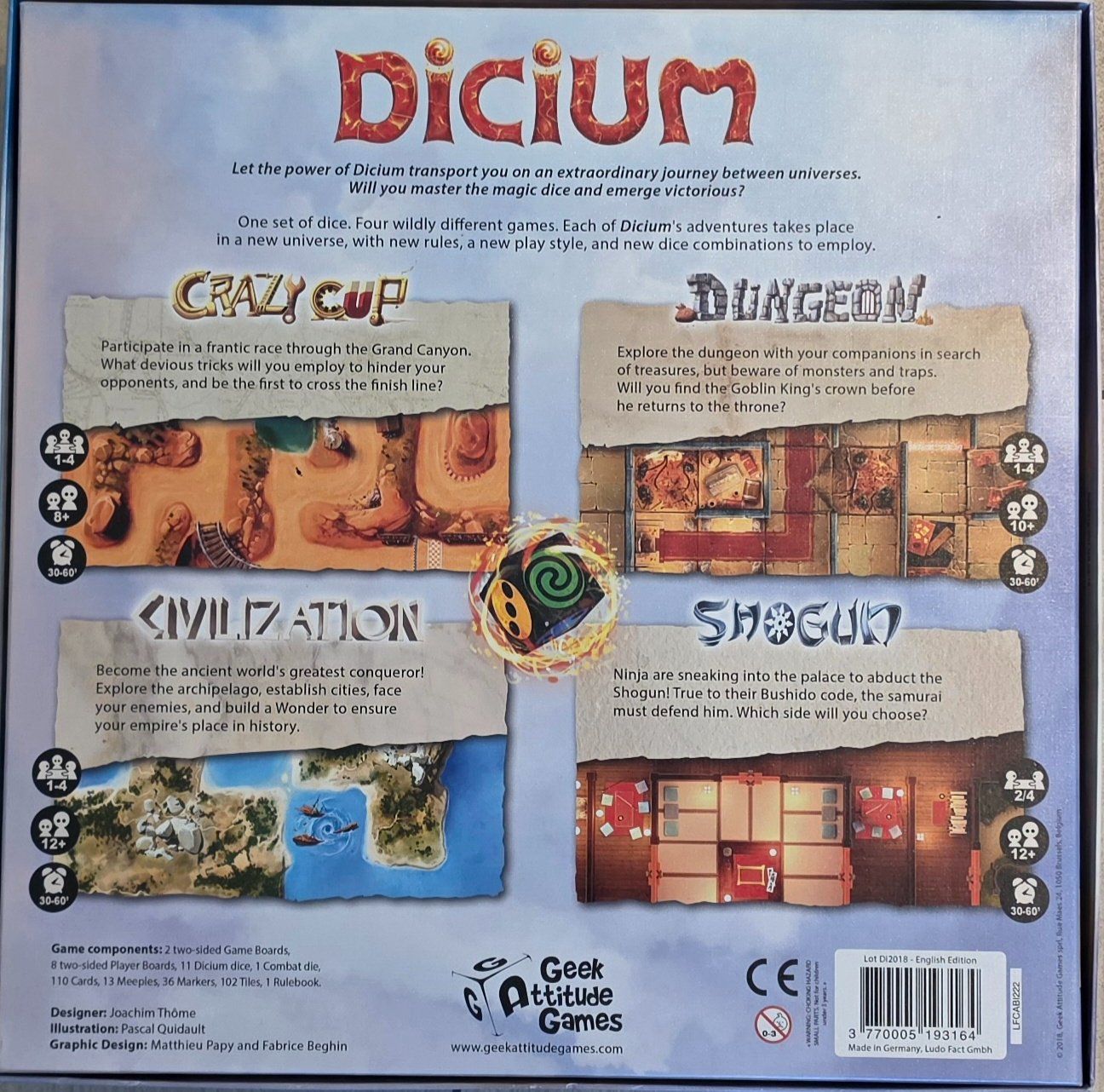 Jeux: Dicium – D'occasion à Altendorf par keskomat 1