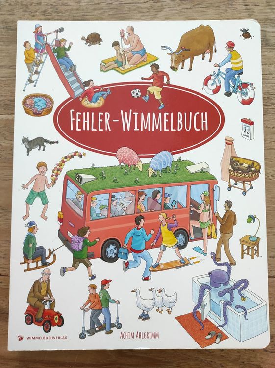 Wimmelbuch Finde den Fehler (Gebraucht) in Inwil für CHF 5 – mit
