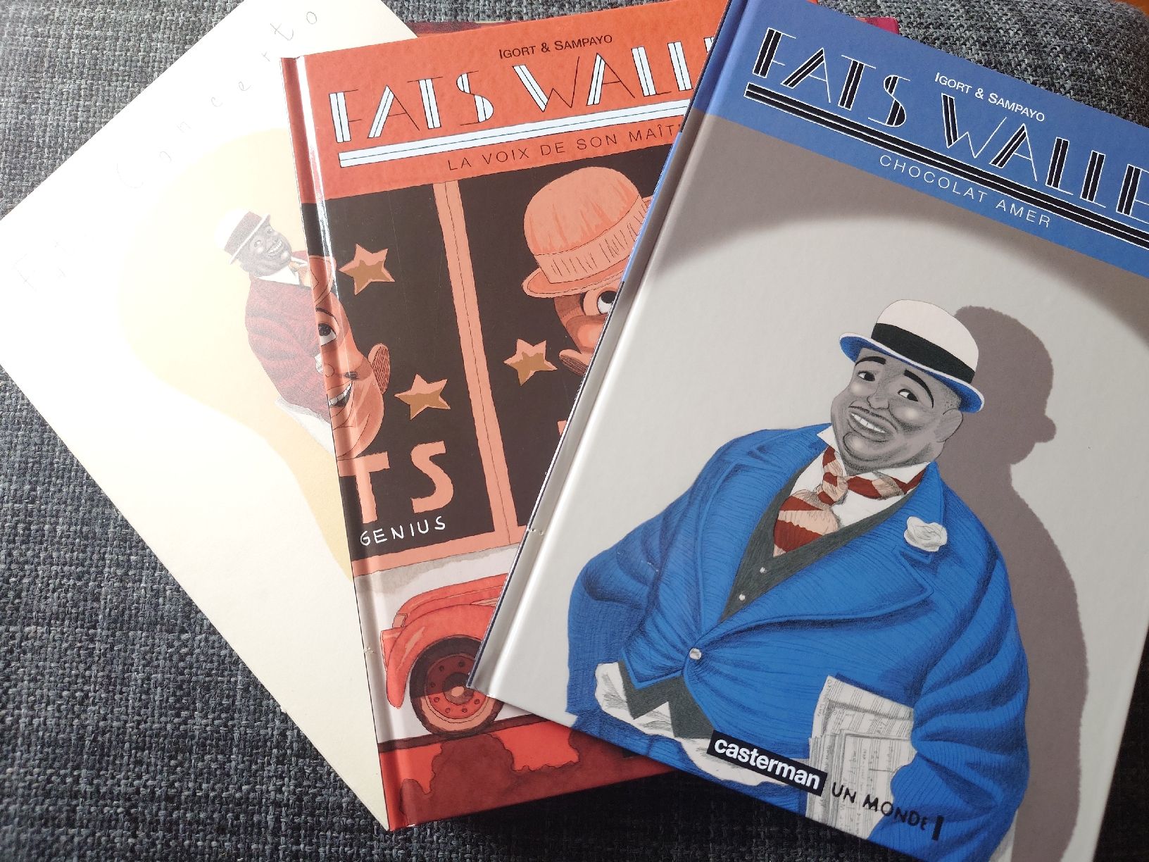 Fumetti: Fats Waller: Coffret 2 BD Igorrt & Sampayo - Casterman – Usato da Genève venduto da arnoo 2