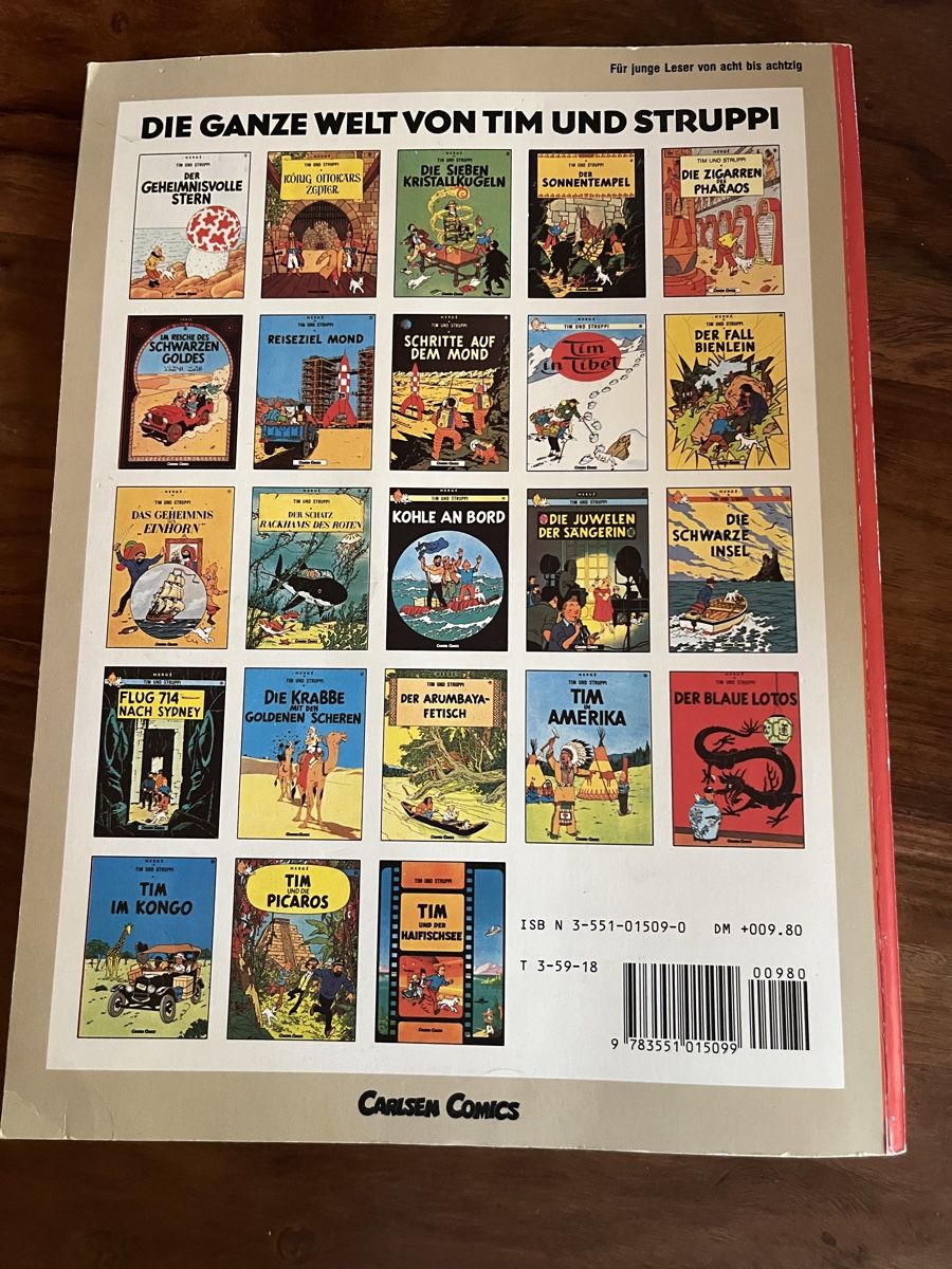 Comics: Tim und Struppi in Tibet - Comic Softband – Gebraucht aus Gümmenen von gastmer 2