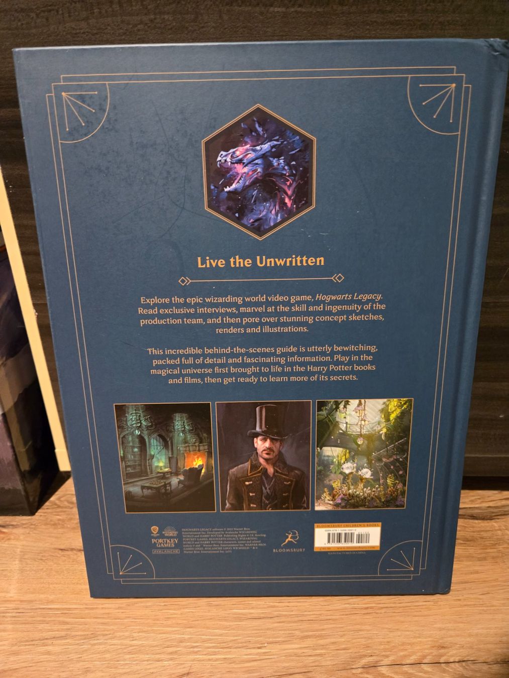 Bücher: Hogwarts Legacy making of Buch – Gebraucht aus Rüdtligen von Second2299 1