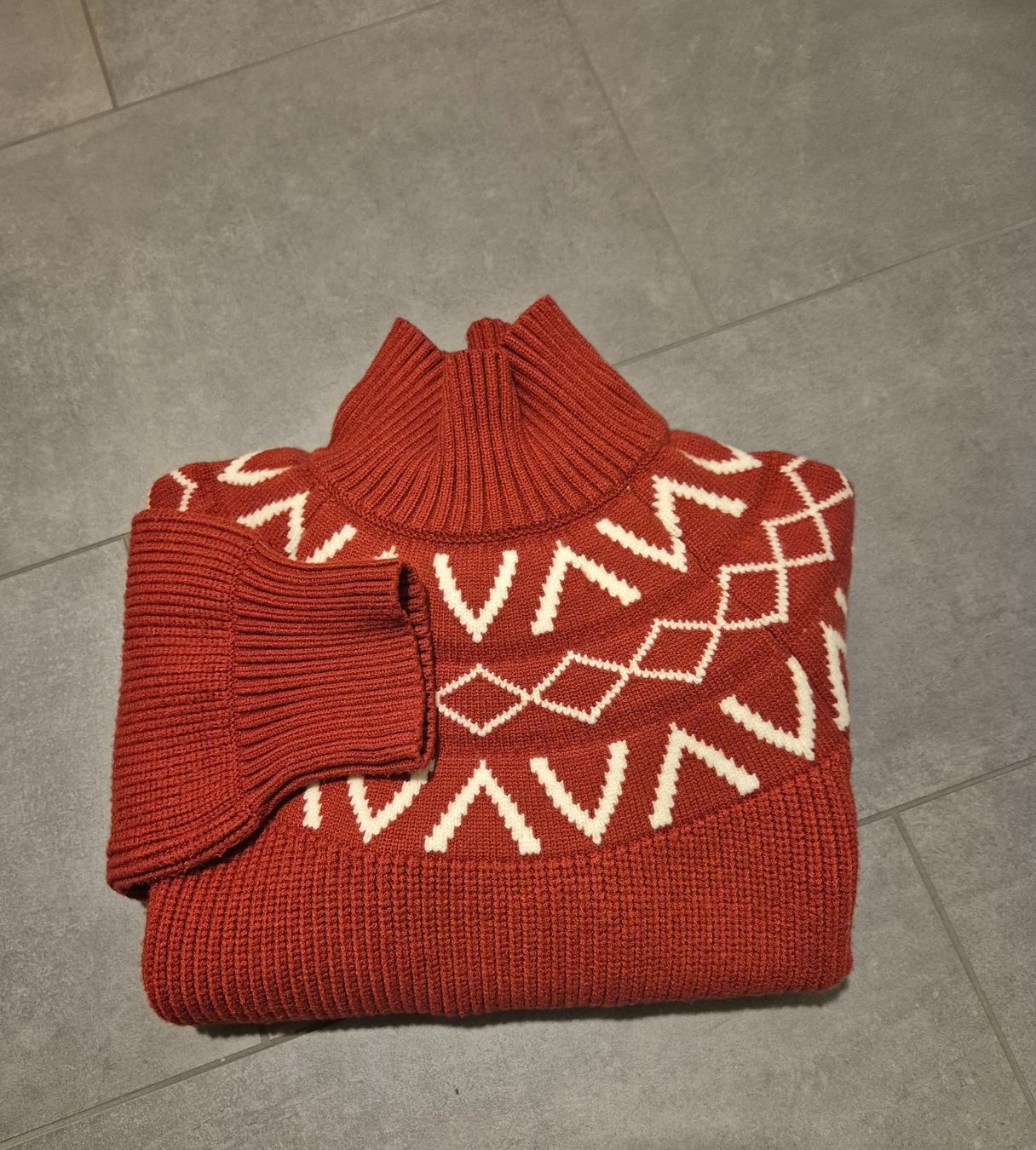 Maglioni & Felpe: Fair Isle Knit Strickpullover Rollkragen VARLEY – Nuovo (secondo la descrizione) da Bern venduto da dia_yv66 1