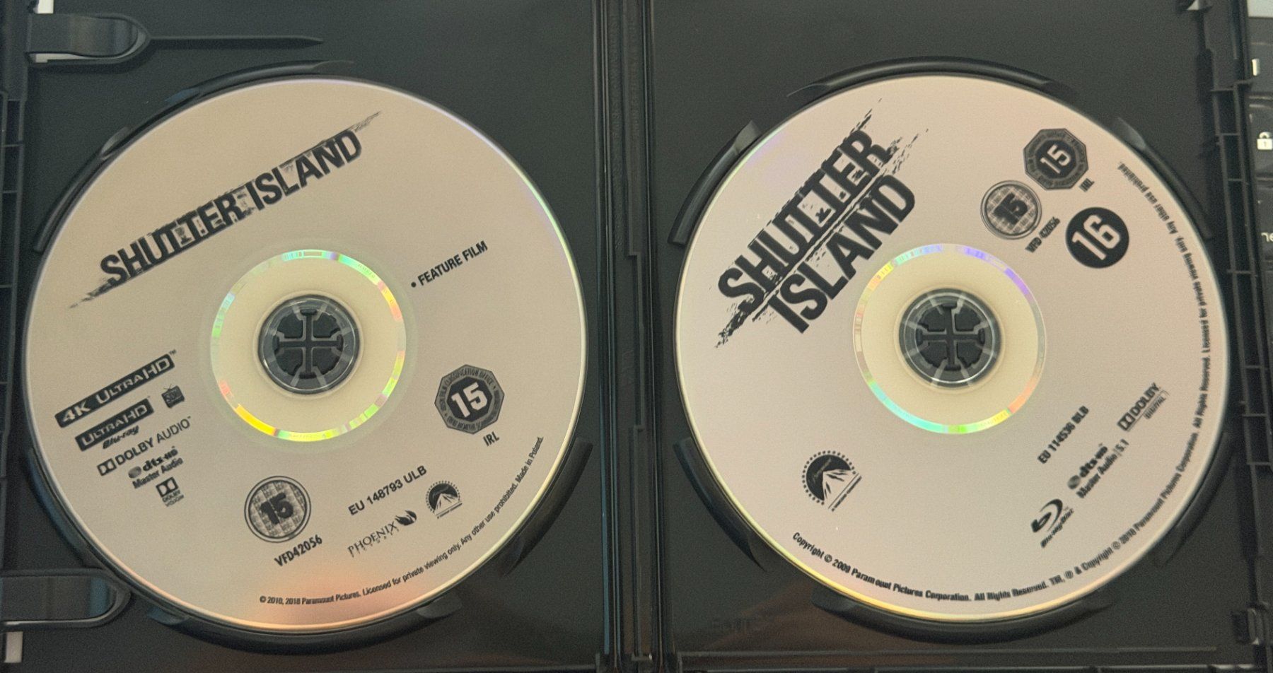 Tutti i DVDs: Shutter Island (2010) - 4K UHD + Blu-ray – Usato da Semsales venduto da __Florian__ 3